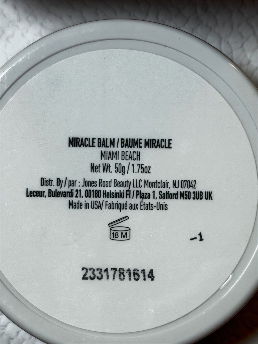 Jones Road Miracle Balm Miami Beach 1.75 oz New in Box 📦 - Picture 7 of 9